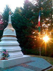 Wangapeka Study and Retreat Centre Stupa