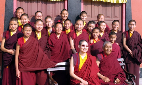 Karmapa nuns in Rumtek, Sikkim&nbsp;Request